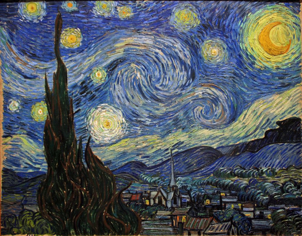 MOMA 01-1 Vincent Van Gogh Starry Night